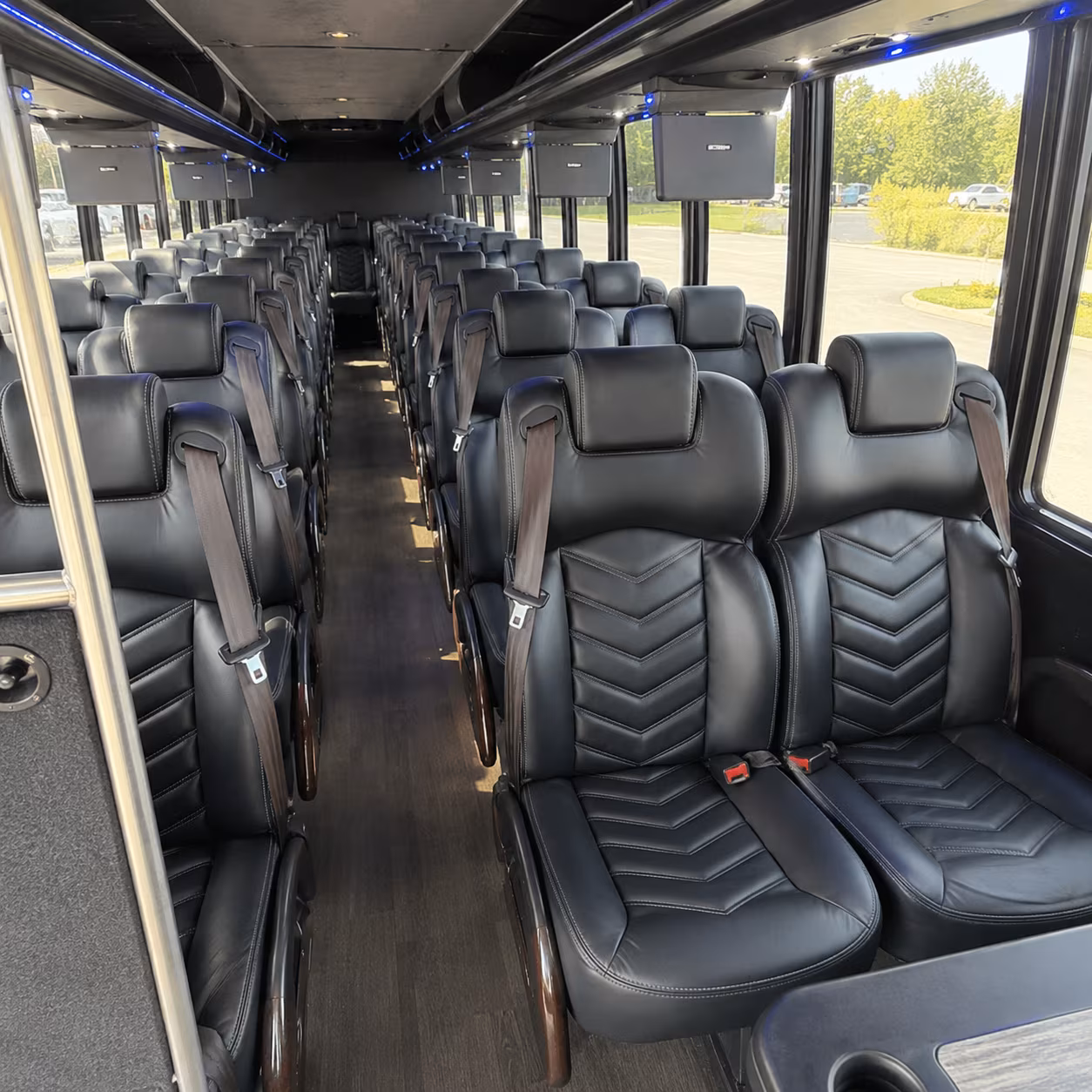 ontario 30 passenger minibus inside