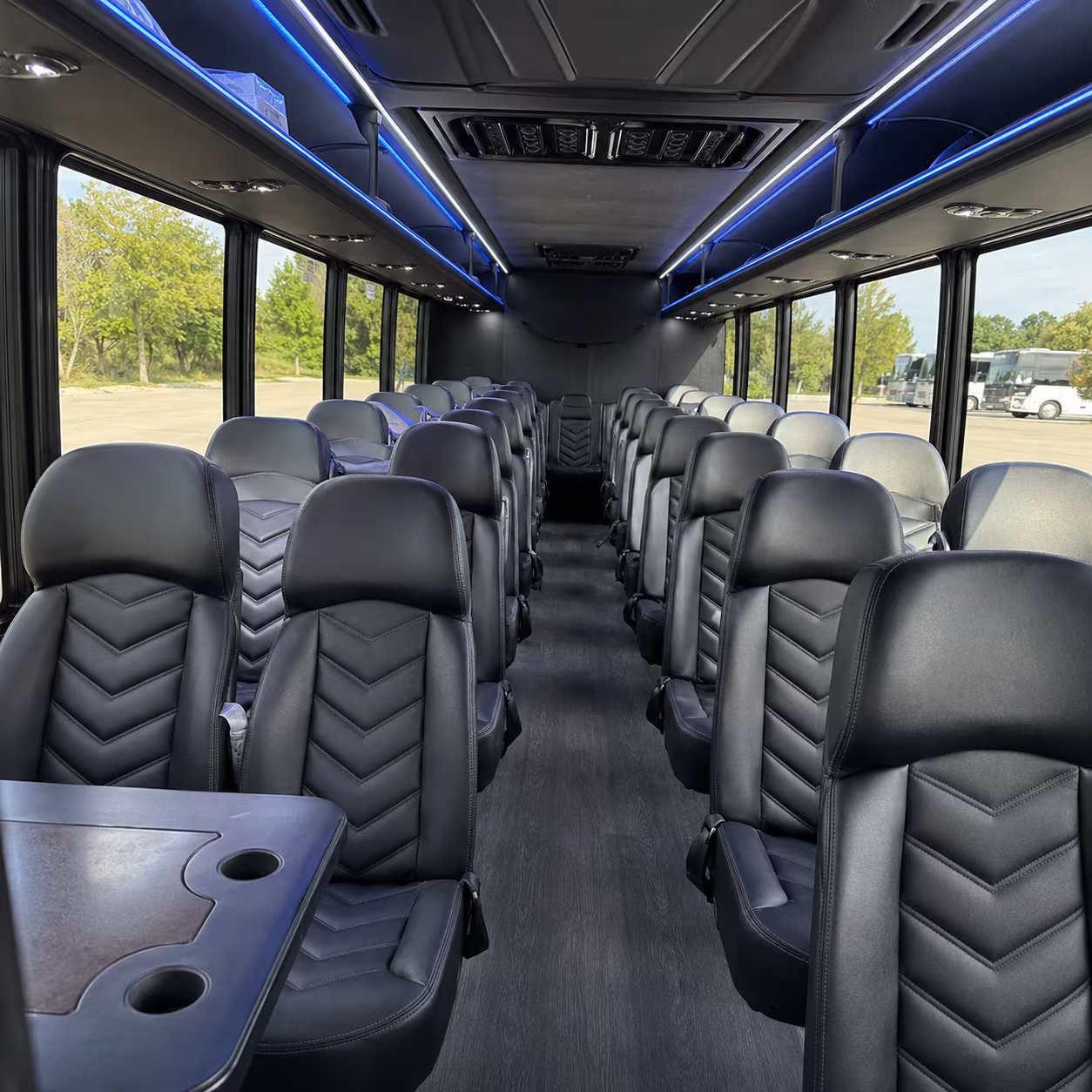 ontario 30 passenger minibus interior
