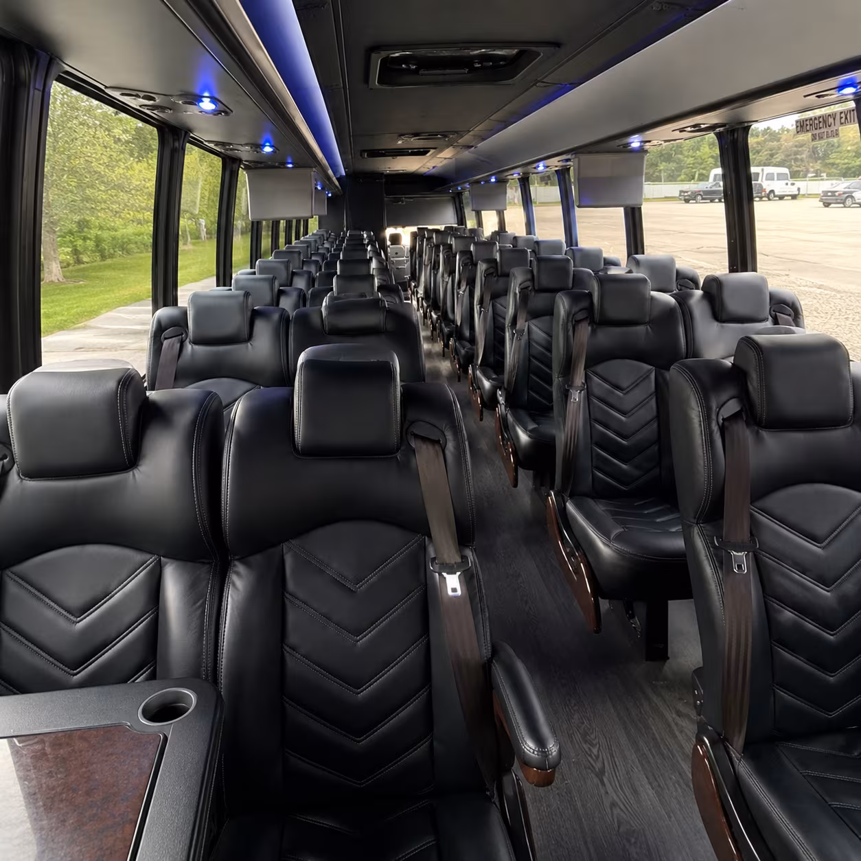ontario 35 passenger minibus interior