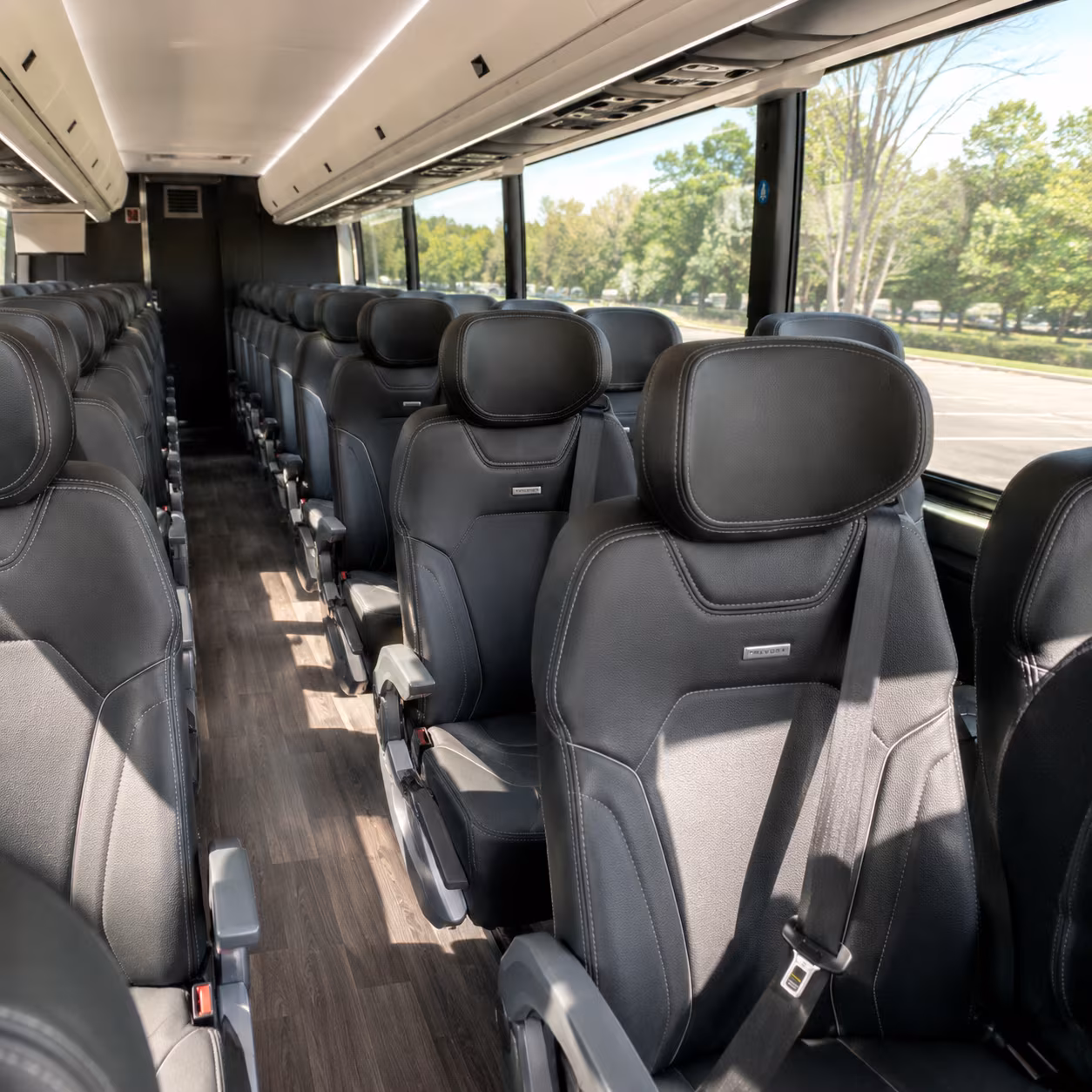 ontario sporting event transportation onboard seating