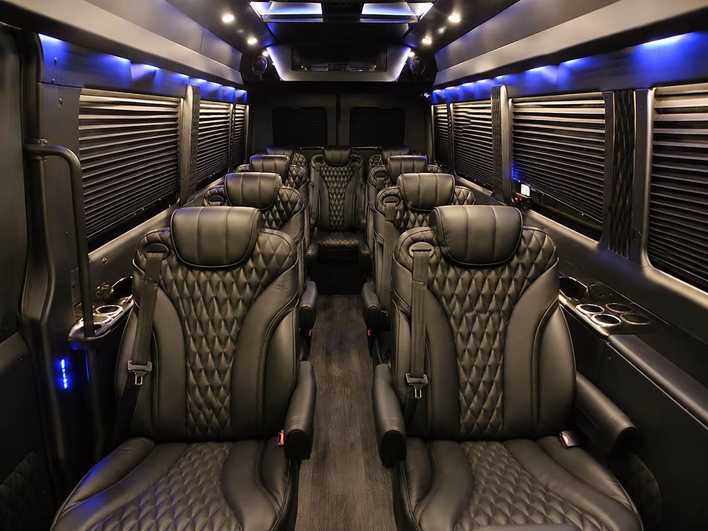 ontario sprinter van with driver inside