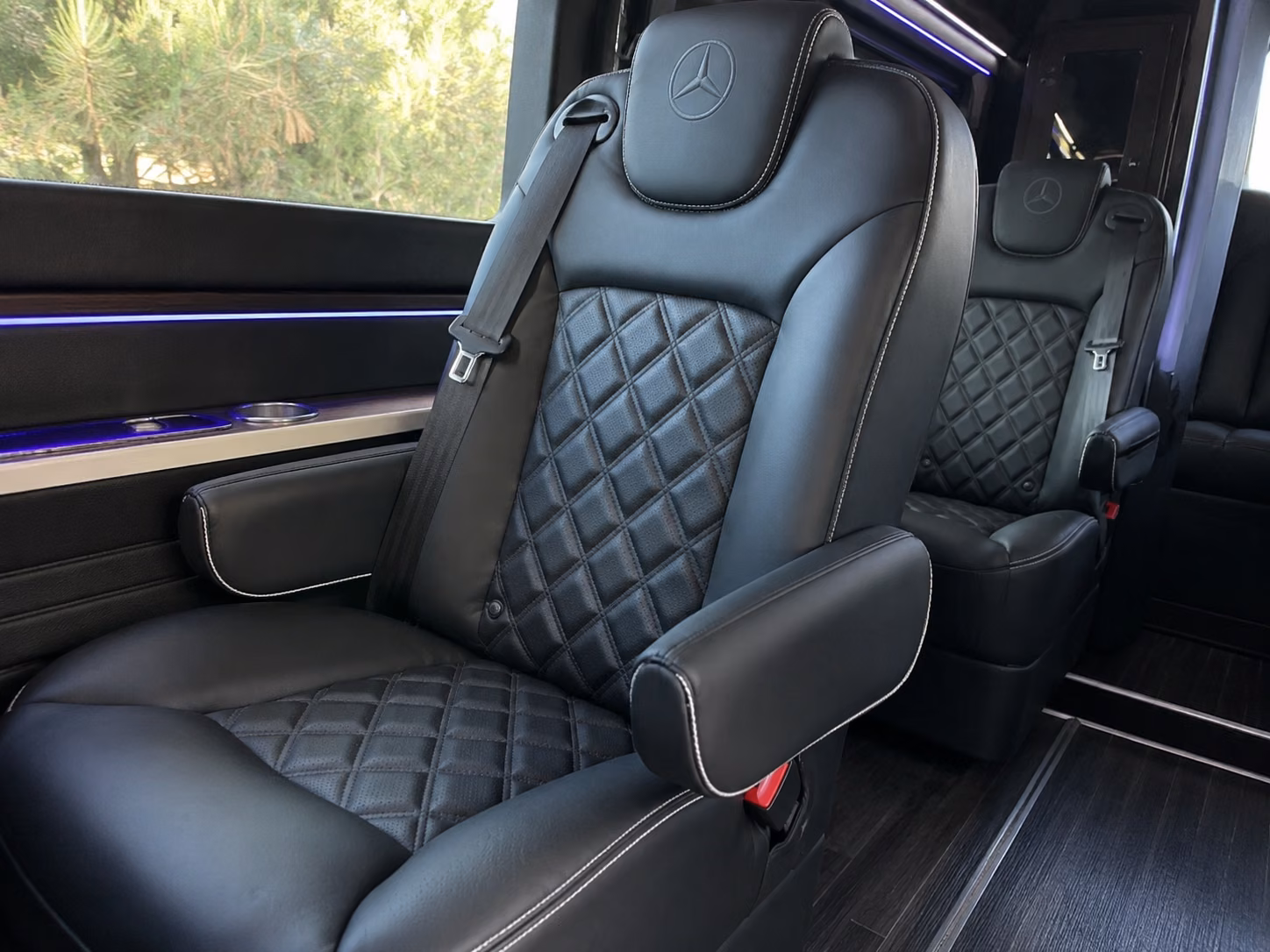 ontario sprinter van with driver interior
