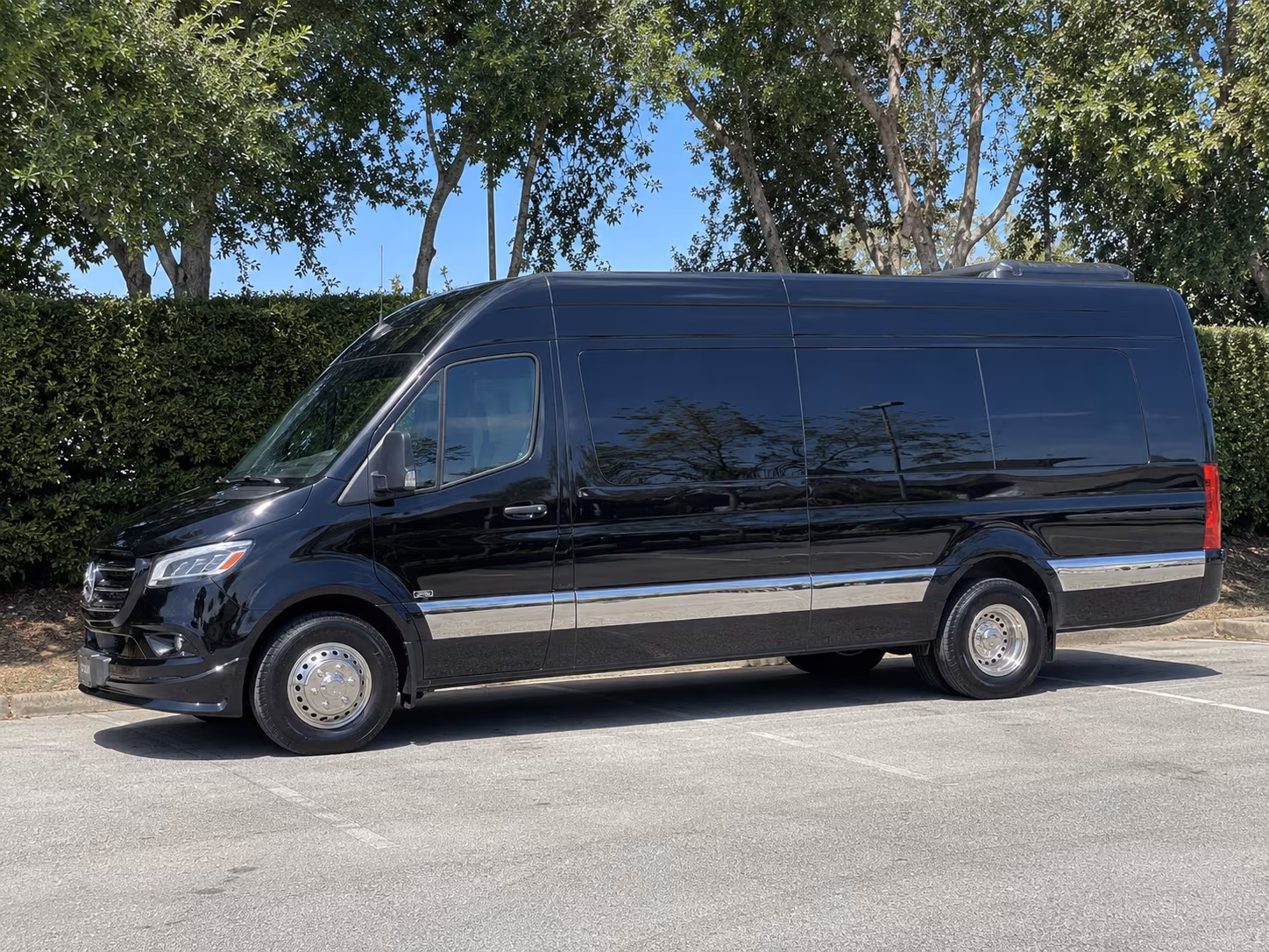 ontario sprinter van with driver